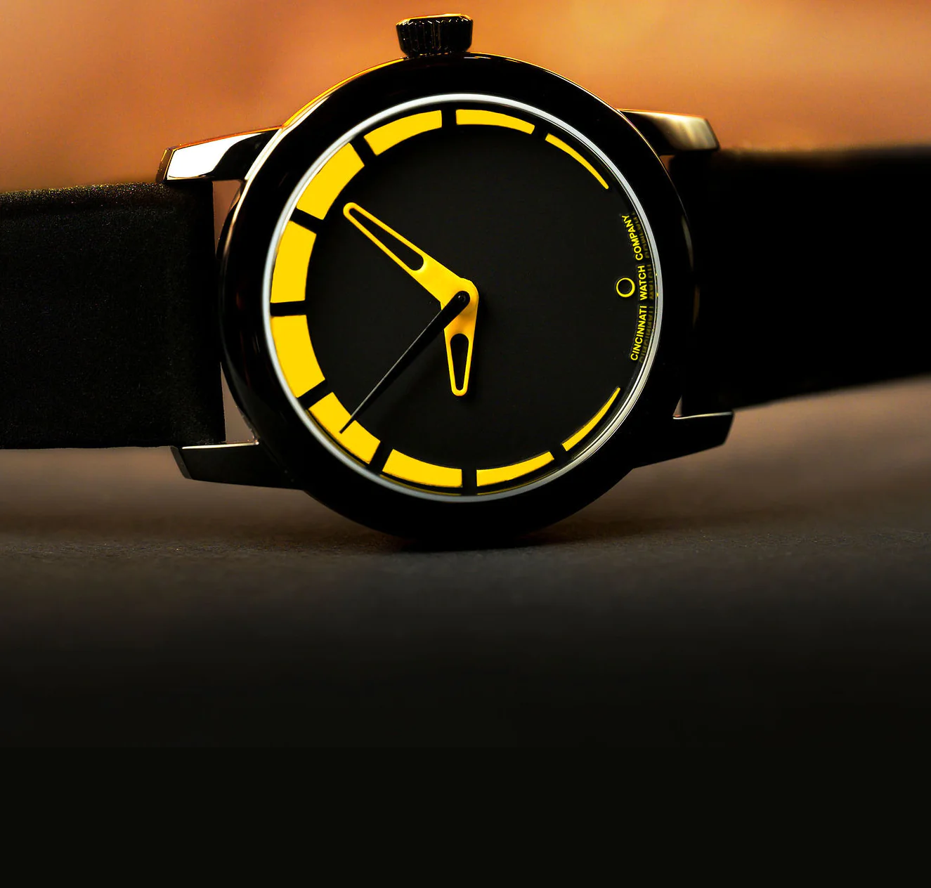 日本最級 電池切れ TERRA TIME BLACK JAMES WINES ブラック 時計 