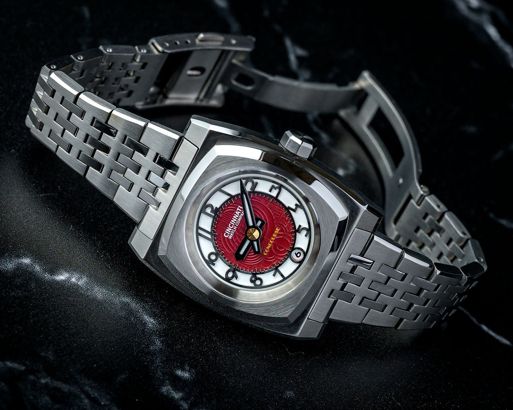 Concourse Burgundy – Cincinnati Watch Company
