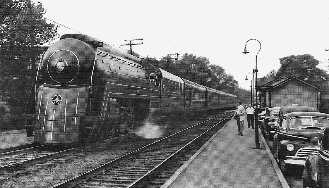 The Cincinnatian train at Winton Place station just off of Spring Grove.  