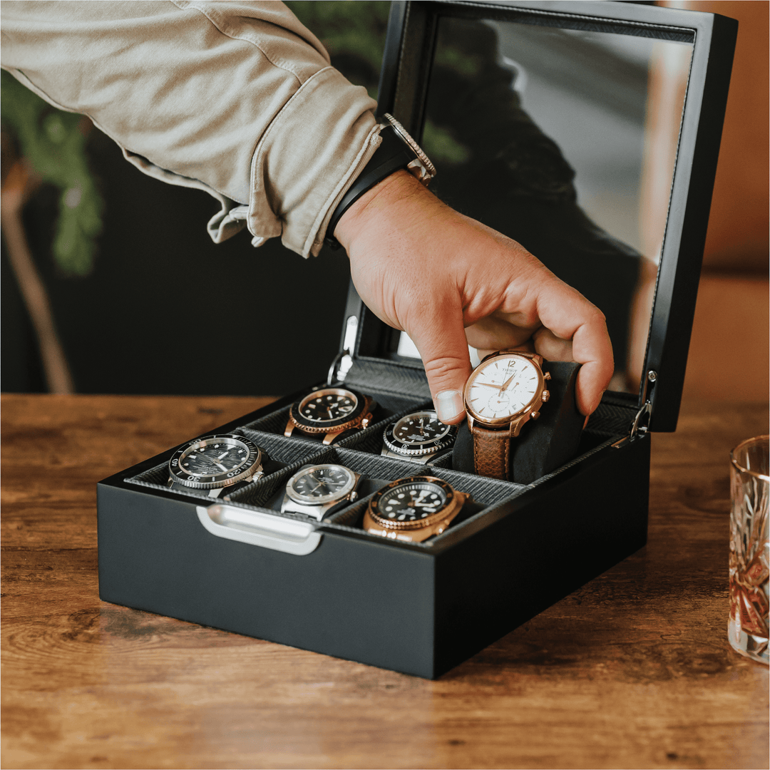 Modern 2x3 Watch Box - 6 Slot – Cincinnati Watch Company