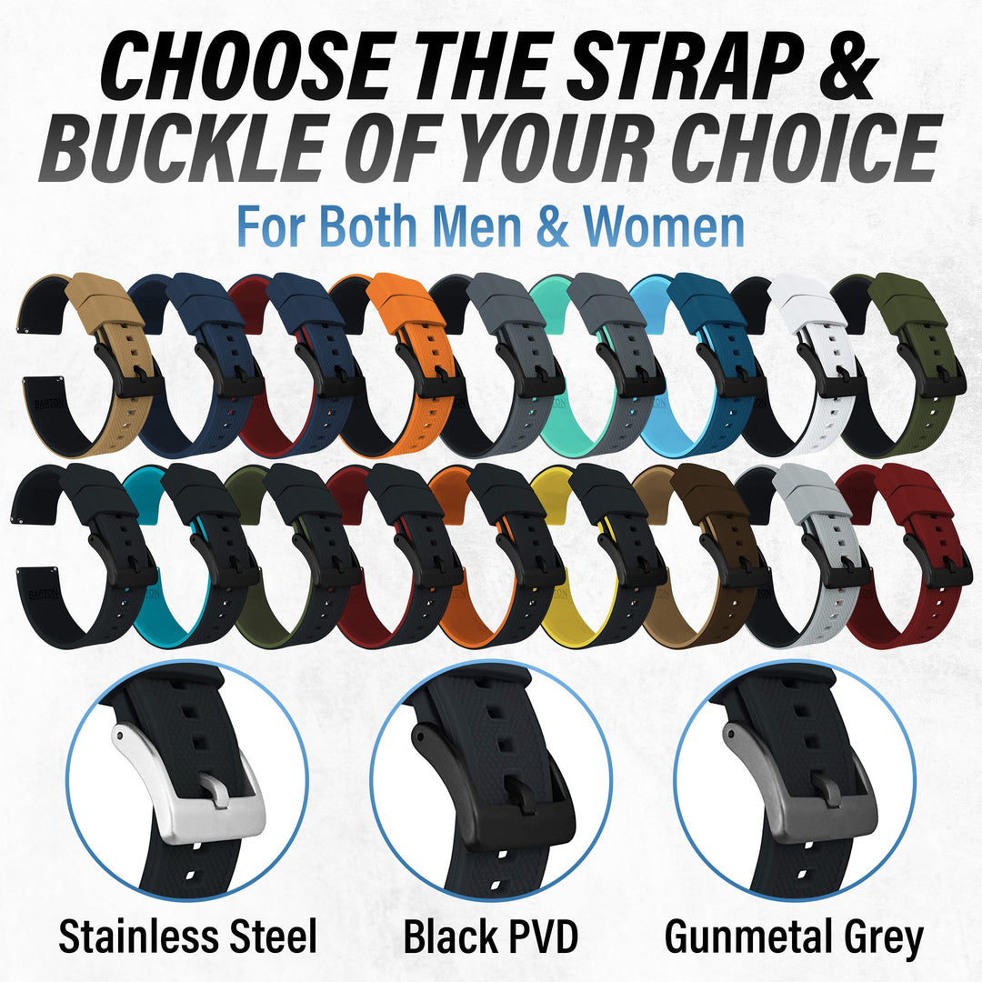 Black Elite Silicone Band – Cincinnati Watch Company