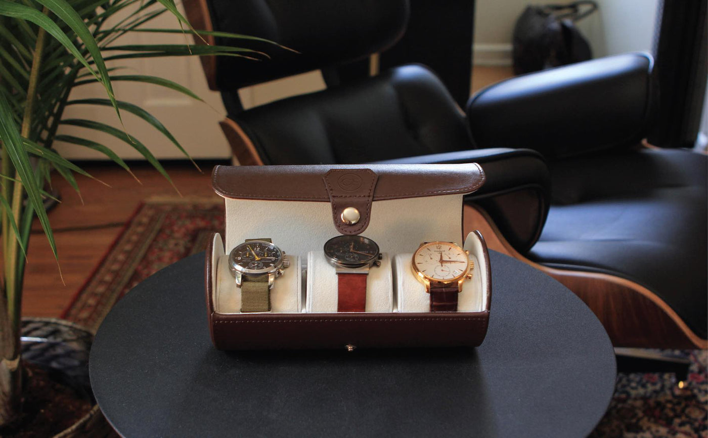 Travel Watch Case - 3 Slot