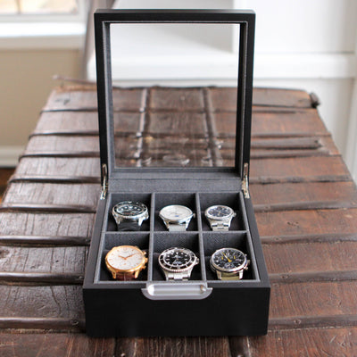 Modern 2x3 Watch Box - 6 Slot