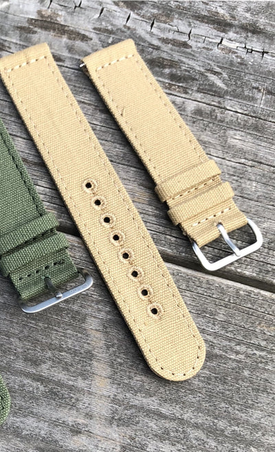 20 mm Lightweight Canvas Straps