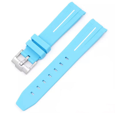 Curved End Rubber Strap