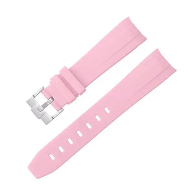 Curved End Rubber Strap
