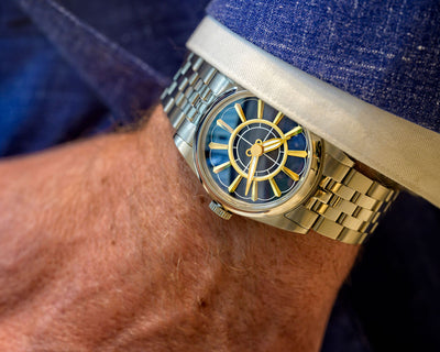 Union Terminal Automatic Blue Richter & Phillips Watch
