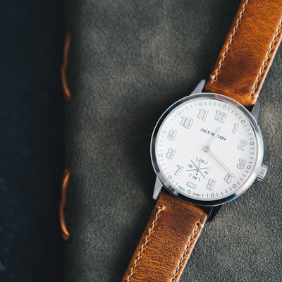 Weathered Brown Leather Band