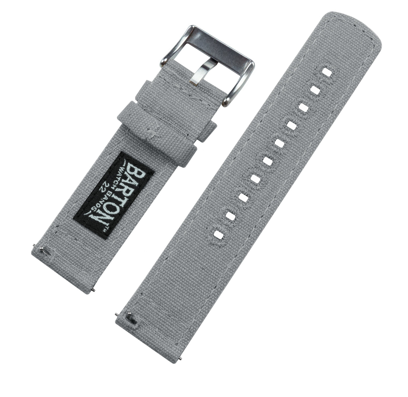 Cool Grey Premium Canvas Band