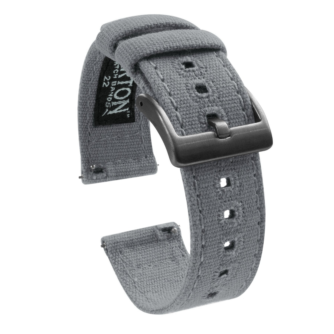 Cool Grey Premium Canvas Band