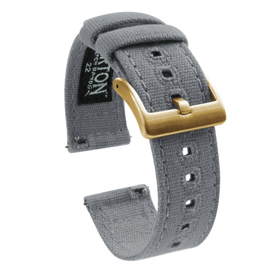 Cool Grey Premium Canvas Band