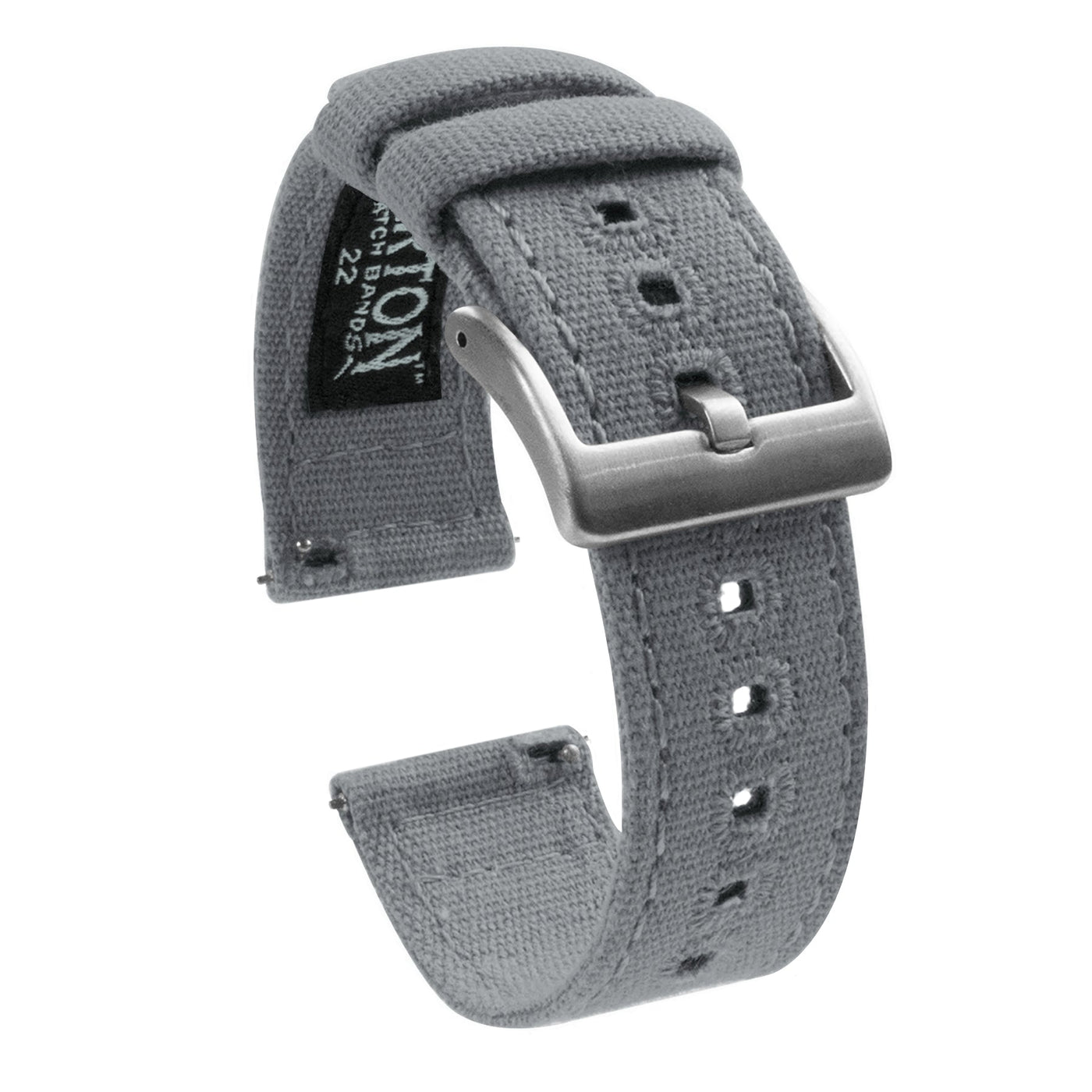 Cool Grey Premium Canvas Band