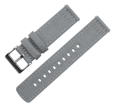 Cool Grey Premium Canvas Band