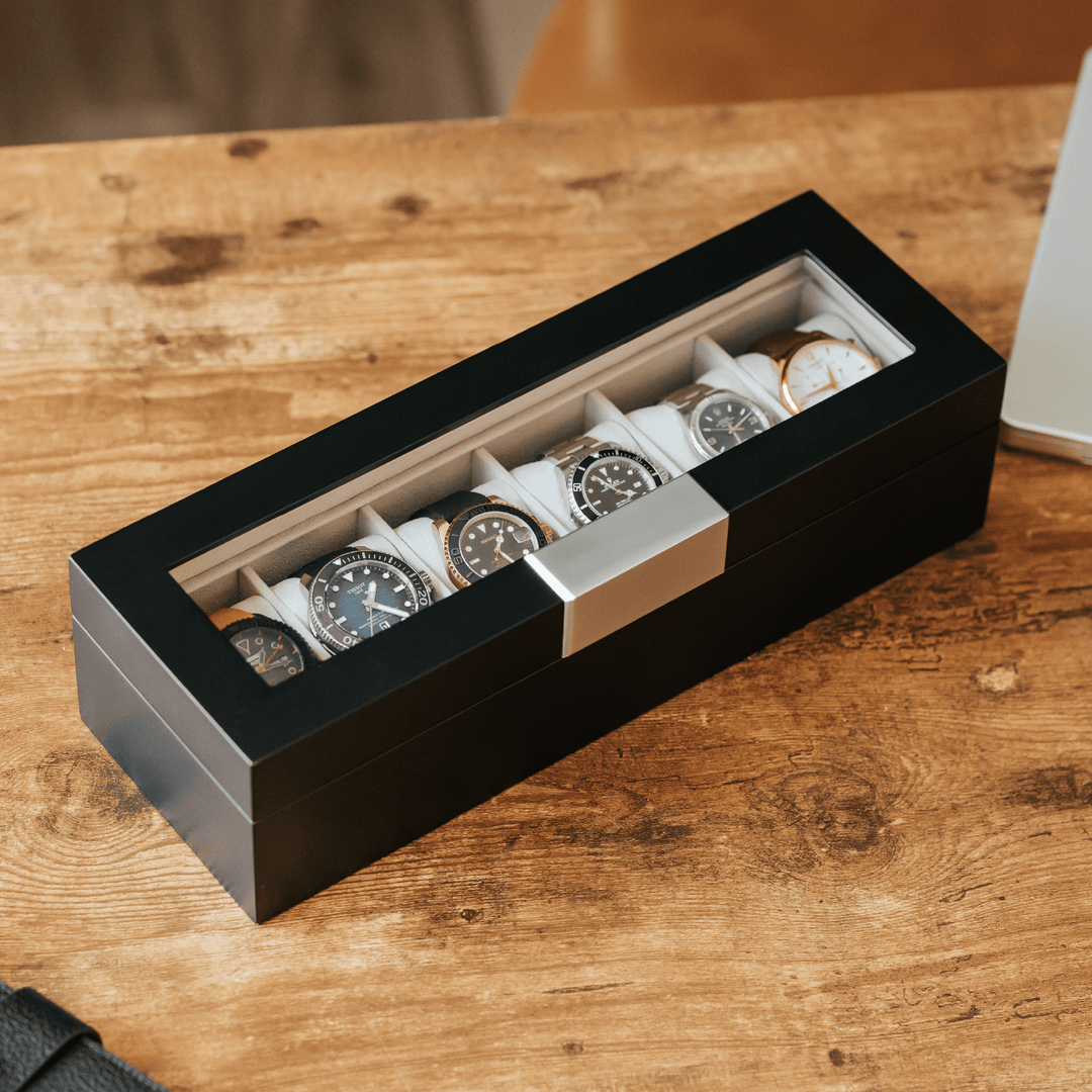 Modern Clip Watch Box - 6 Slot – Cincinnati Watch Company