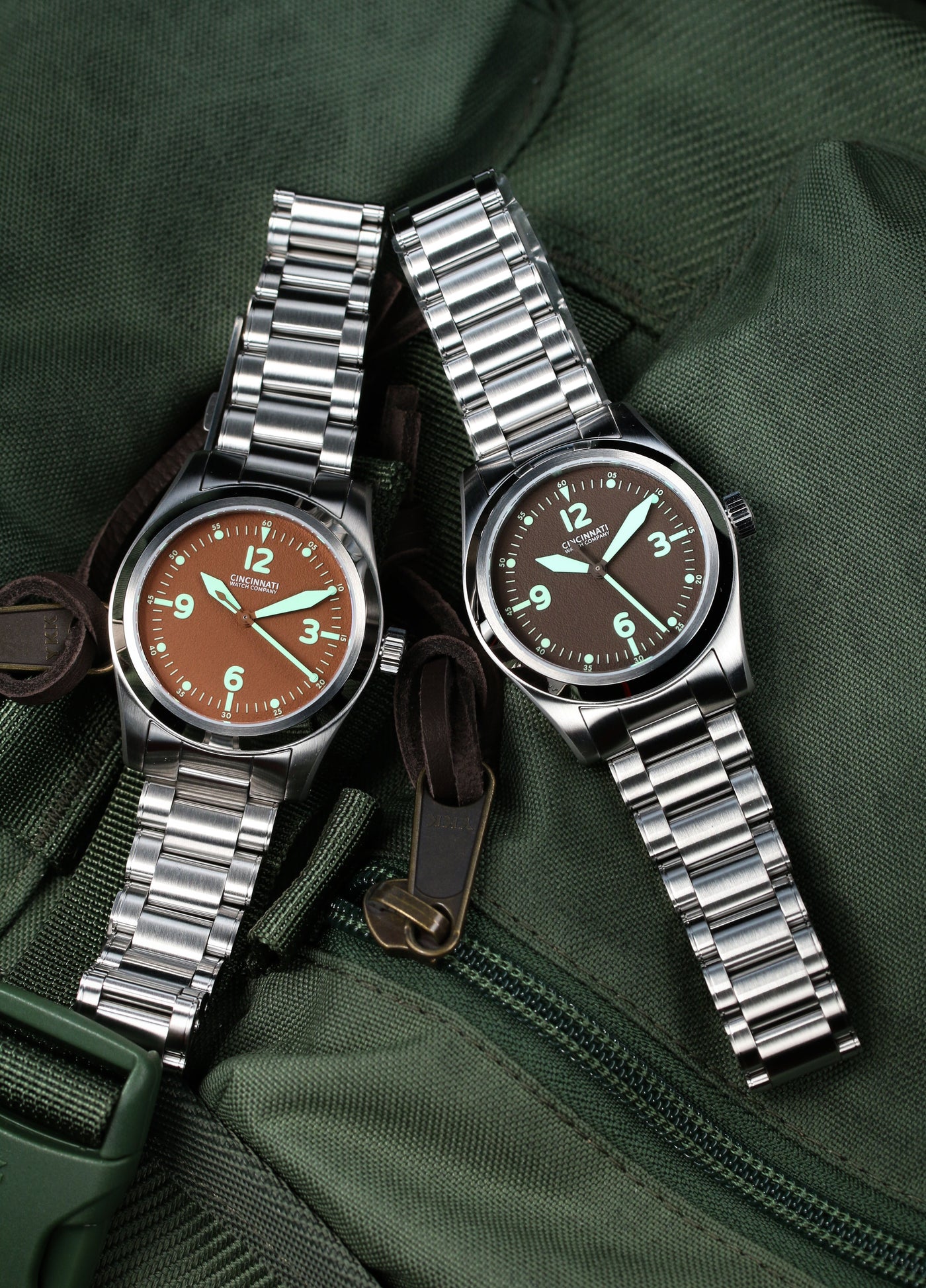 P-40 A-11 Brown Mechanical Pilot Watch