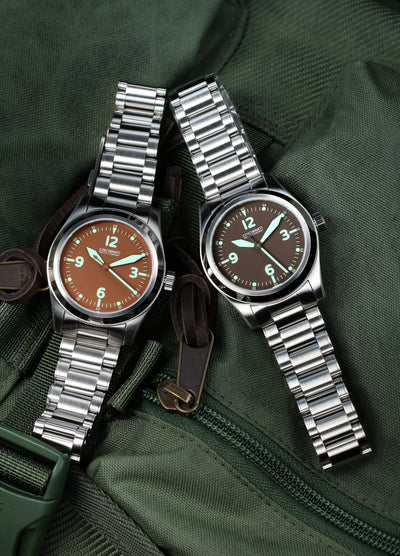 P-40 A-11 Brown Mechanical Pilot Watch