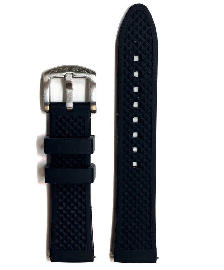 サト ジョジアン  20mm Silicone Watch Strap – Cincinnati Watch Company