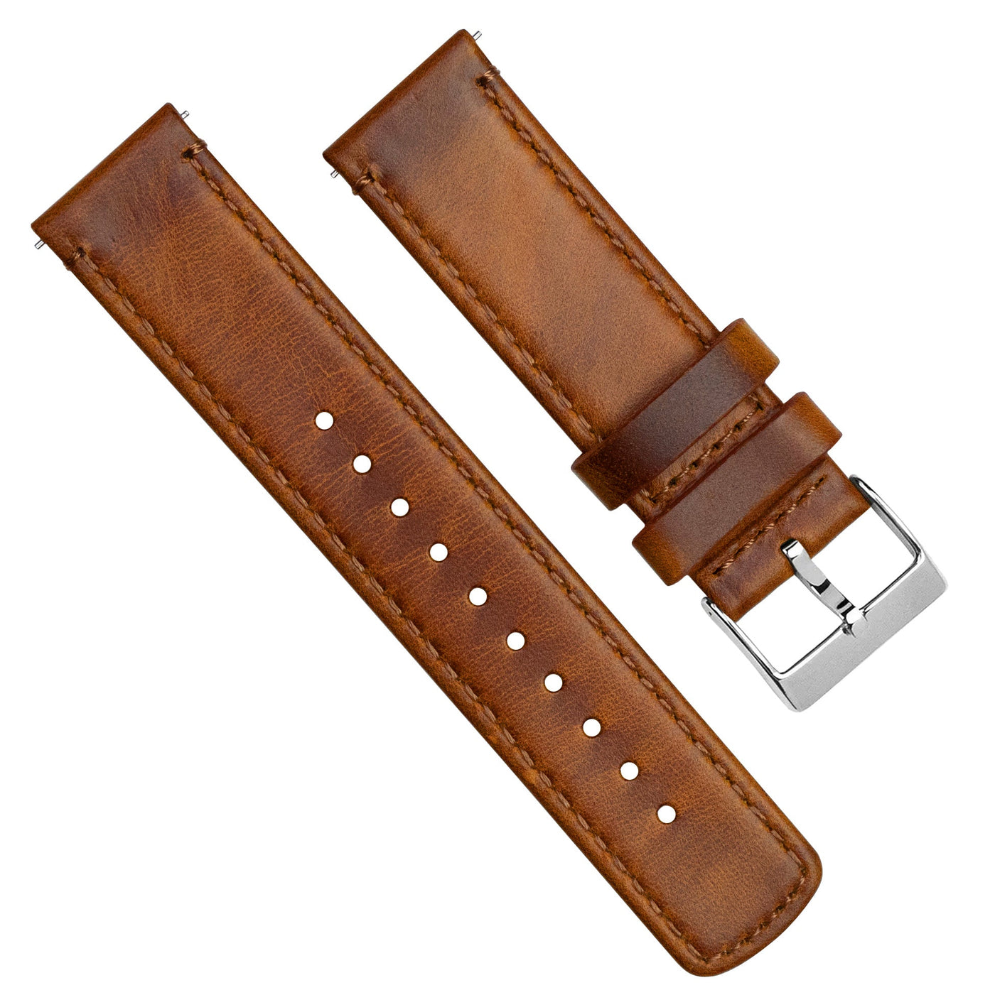 Weathered Brown Leather Band