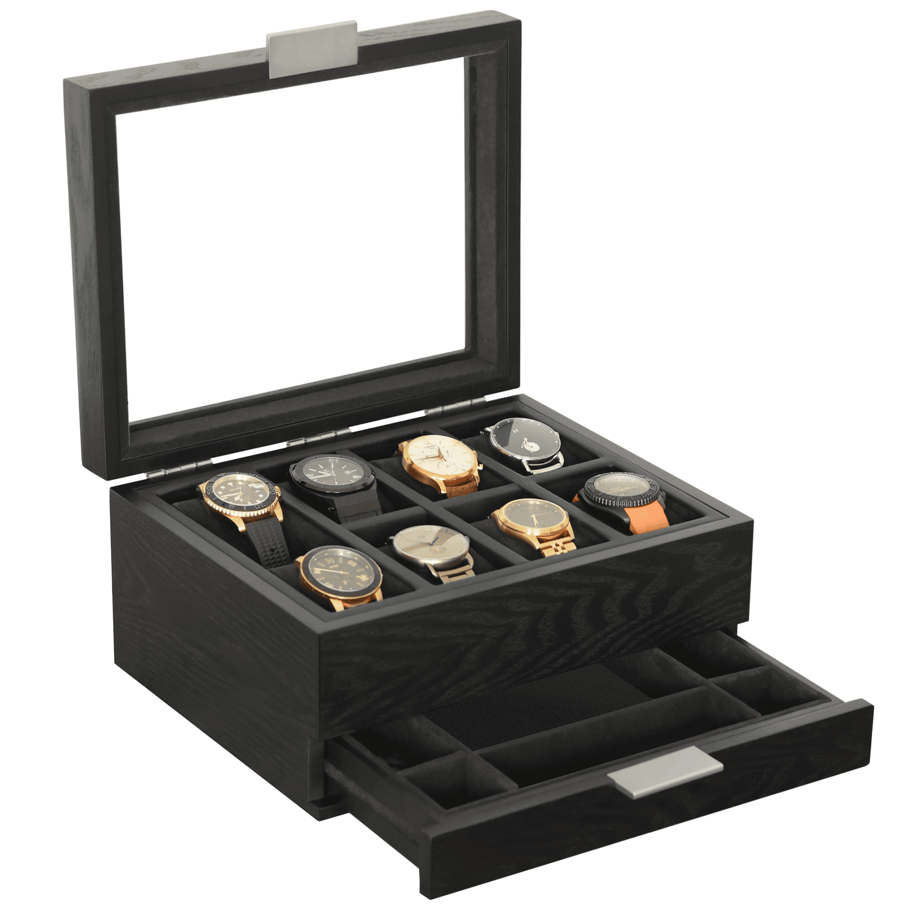Modular Watch Display Box Mill Modular Watch Box - 8 Slot – Cincinnati Watch Company