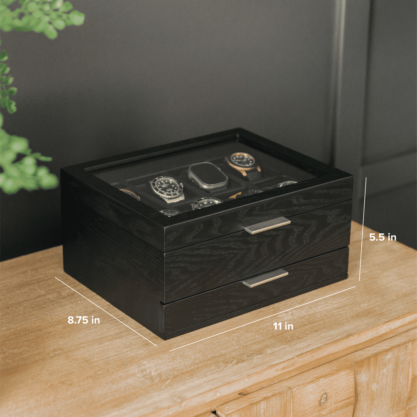 Modular Watch Display Box Mill Modular Watch Box - 8 Slot – Cincinnati Watch Company