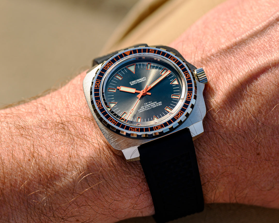 20mm Silicone Watch Strap – Cincinnati Watch Company