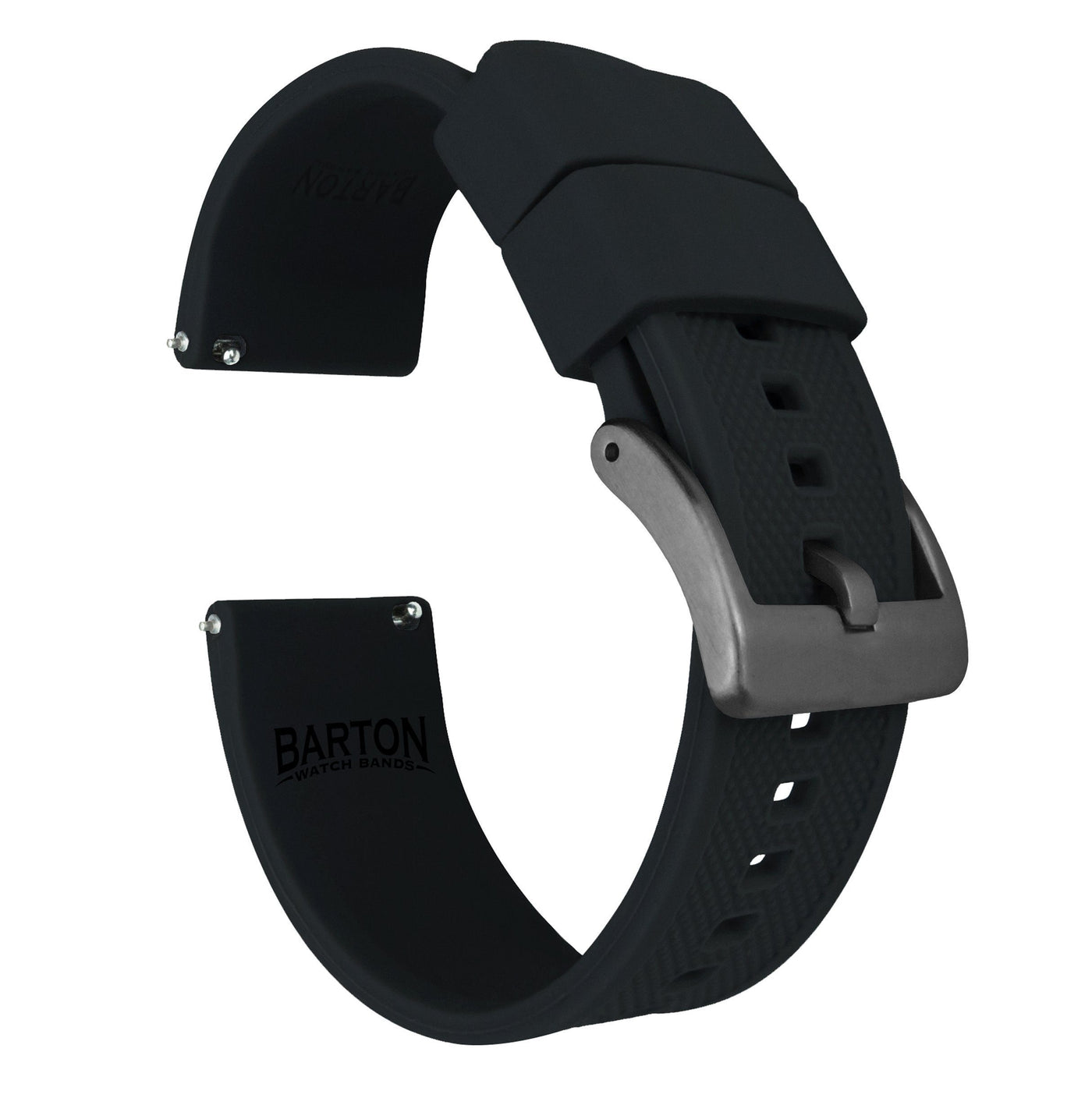 Black Elite Silicone Band