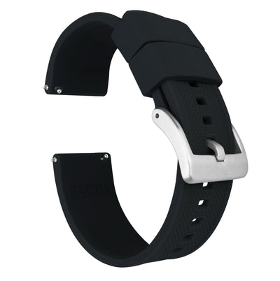 Black Elite Silicone Band