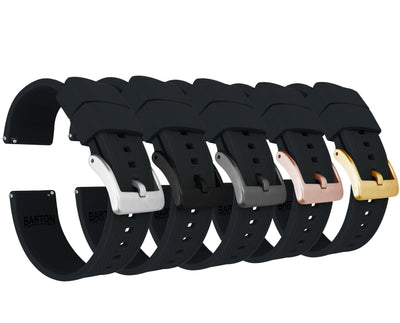 Black Elite Silicone Band