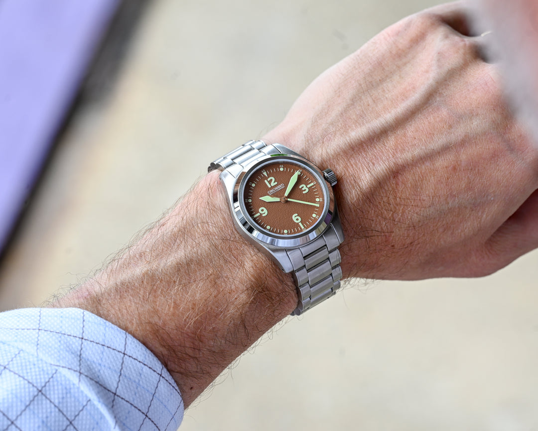 P-40 A-11 Warbird Mocha Mousse American Pilot Watch – Cincinnati