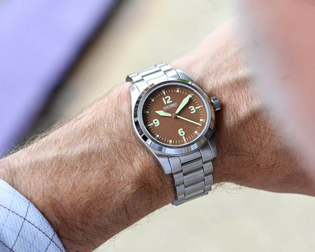 P-40 A-11 Warbird Mocha Mousse American Pilot Watch – Cincinnati