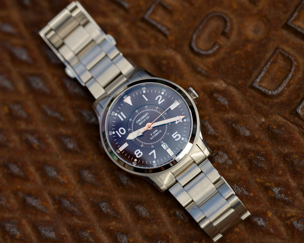 P-40M Brown & Rose Gold