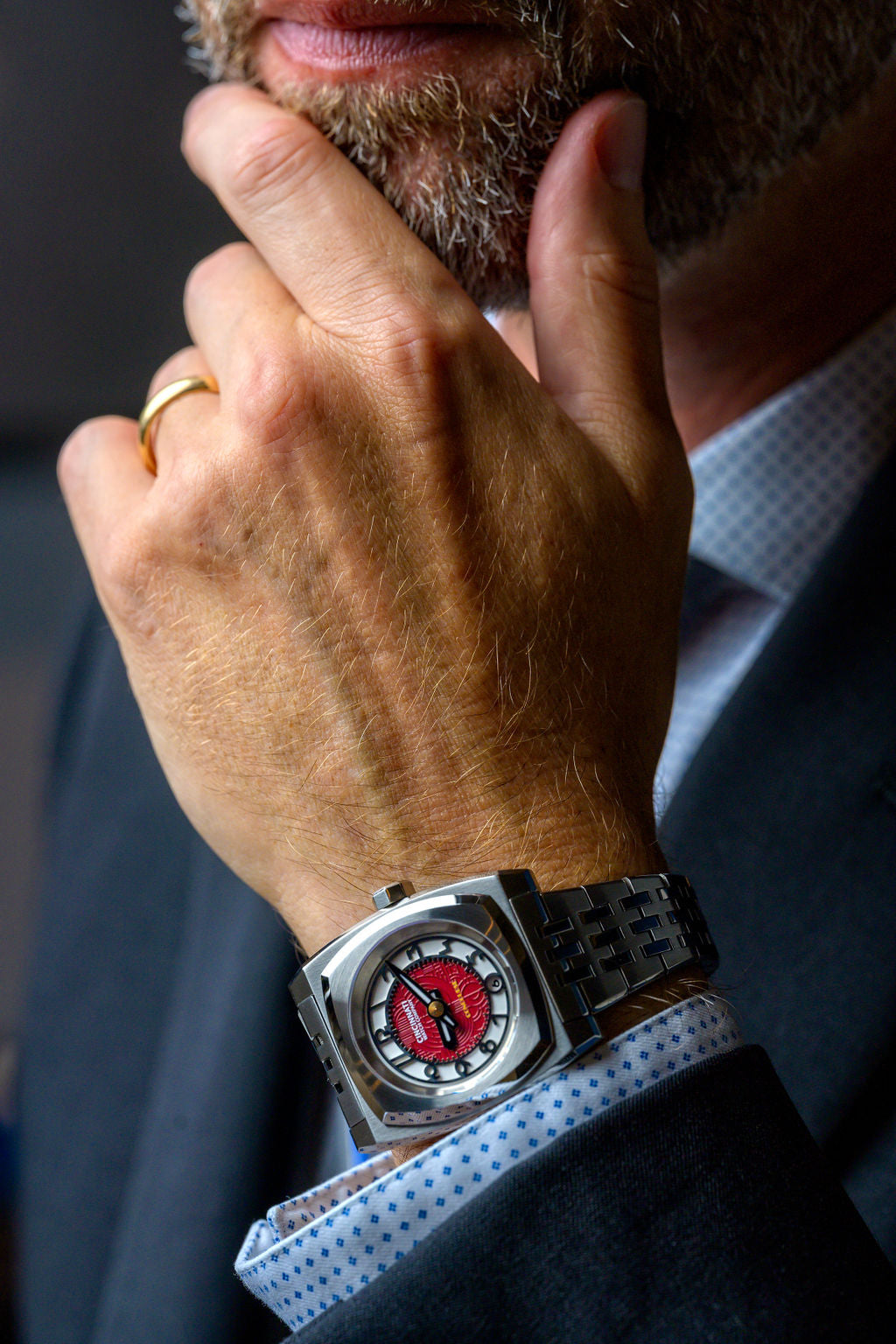 Concourse Burgundy – Cincinnati Watch Company